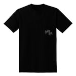 Guitar Man Poster Pocket T-Shirt (Unisex)