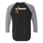 Guitar Man Poster 3/4 Sleeve T-Shirt (Unisex)