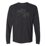 Guitar Man Logo Comfort Colors Long Sleeve T-Shirt (Men)