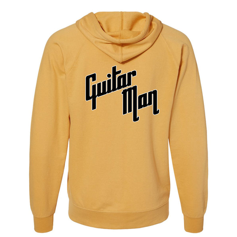 Guitar Man Logo Lightweight Terry Zip-Up (Unisex)