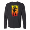 Guitar Man Poster Comfort Colors Long Sleeve T-Shirt (Men)
