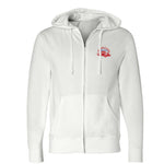 Guitars and Cars Zip-Up Hoodie (Unisex)