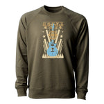 2021 Happy Blues Year Lightweight Crew Neck Long Sleeve (Unisex)