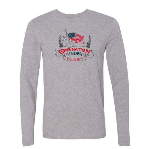 One Nation Under Blues Long Sleeve (Men)