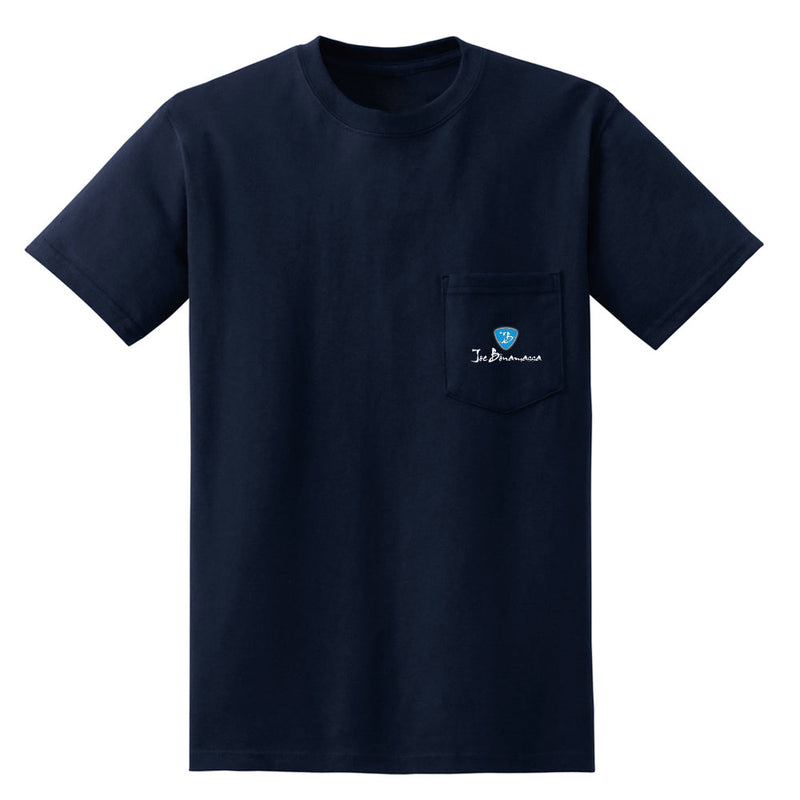 In Blues We Trust Salute Pocket T-Shirt (Unisex)