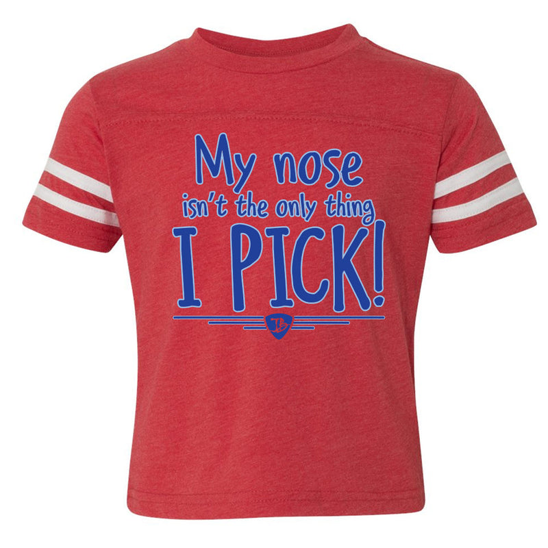 I Pick Blues! Football T-Shirt (Toddler)