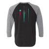 Guitar Space 3/4 Sleeve T-Shirt (Unisex)