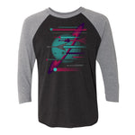 Guitar Space 3/4 Sleeve T-Shirt (Unisex)