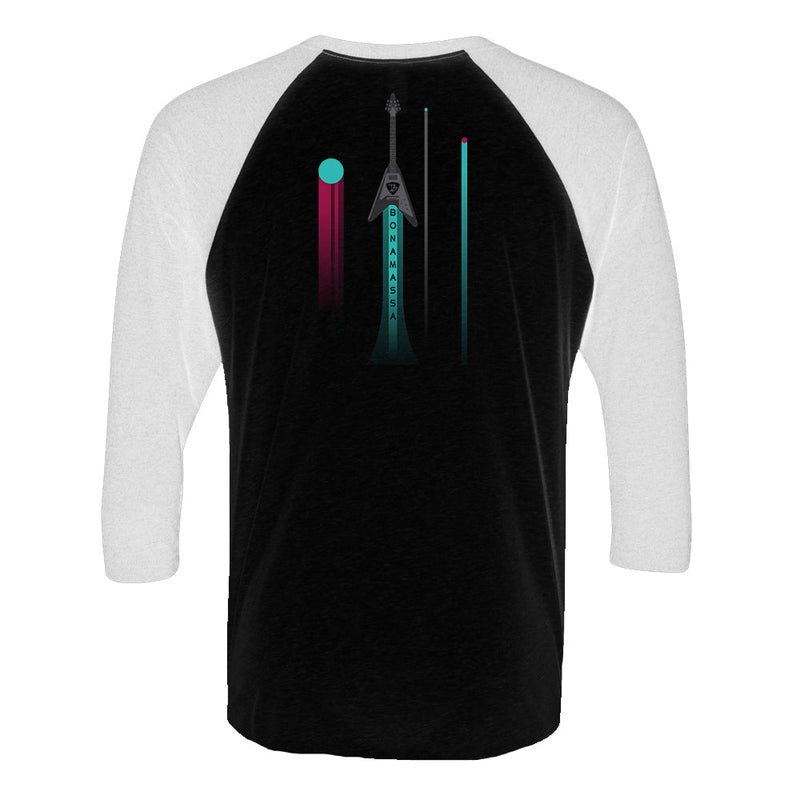 Guitar Space 3/4 Sleeve T-Shirt (Unisex)
