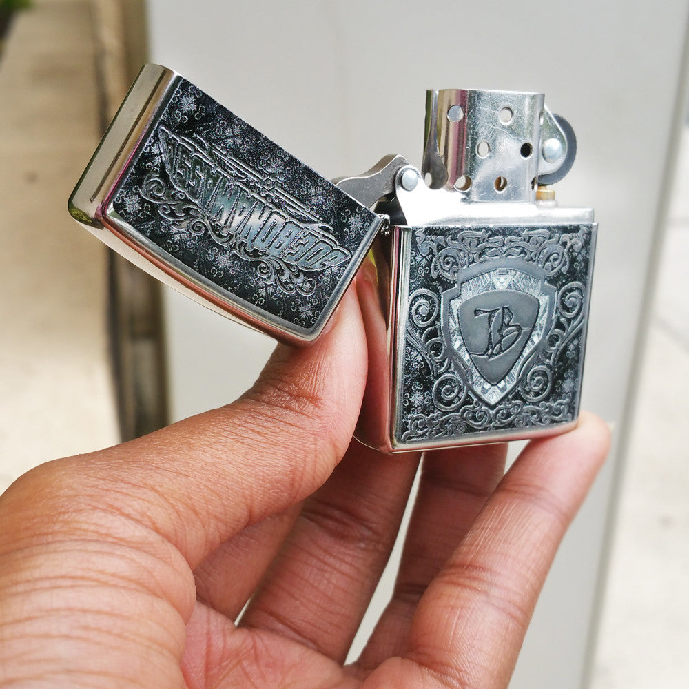 Bonamassa Zippo Lighter - Chrome