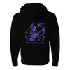 45 Years of Blues Zip-Up Hoodie (Unisex) - Purple Logo