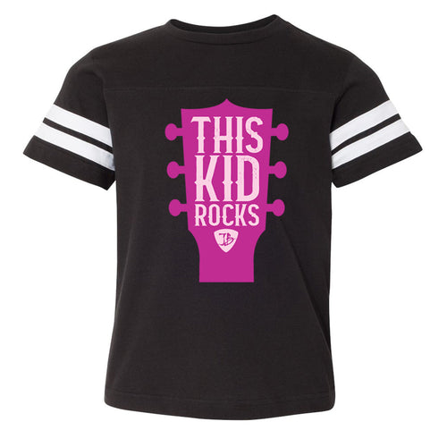 This Kid Rocks Football T-Shirt (Toddler)