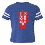 This Kid Rocks Football T-Shirt (Toddler)