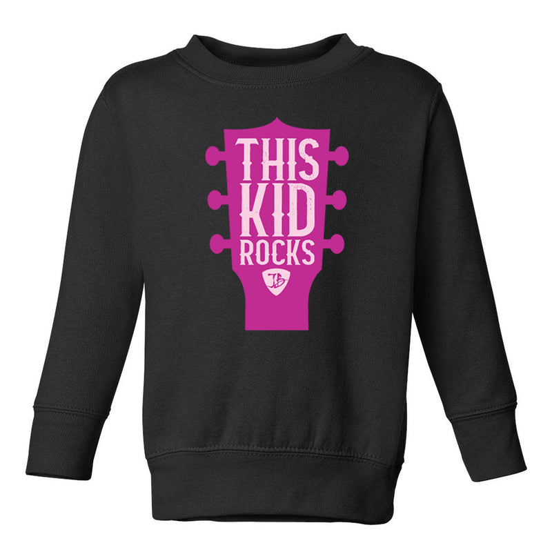 This Kid Rocks Crewneck Sweatshirt (Toddler)