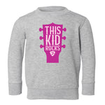 This Kid Rocks Crewneck Sweatshirt (Toddler)