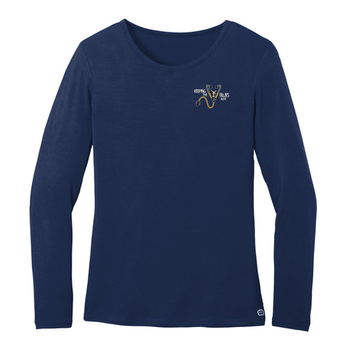 Keeping the Blues Alive Long Sleeve Layer T-Shirt (Women)