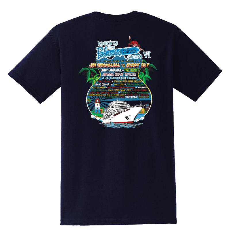 2020 KTBA at Sea VI Pocket T-Shirt (Unisex)