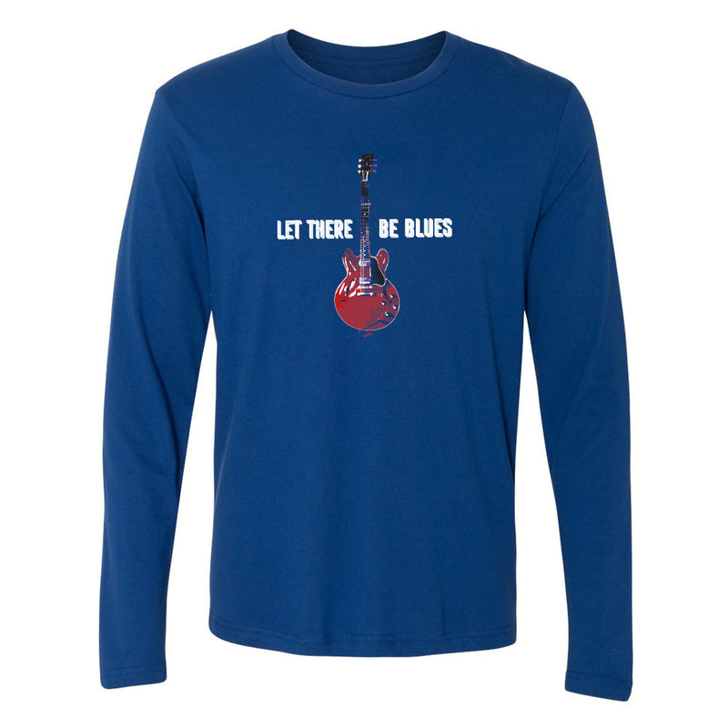 Let There Be Blues Logo Long Sleeve (Men)
