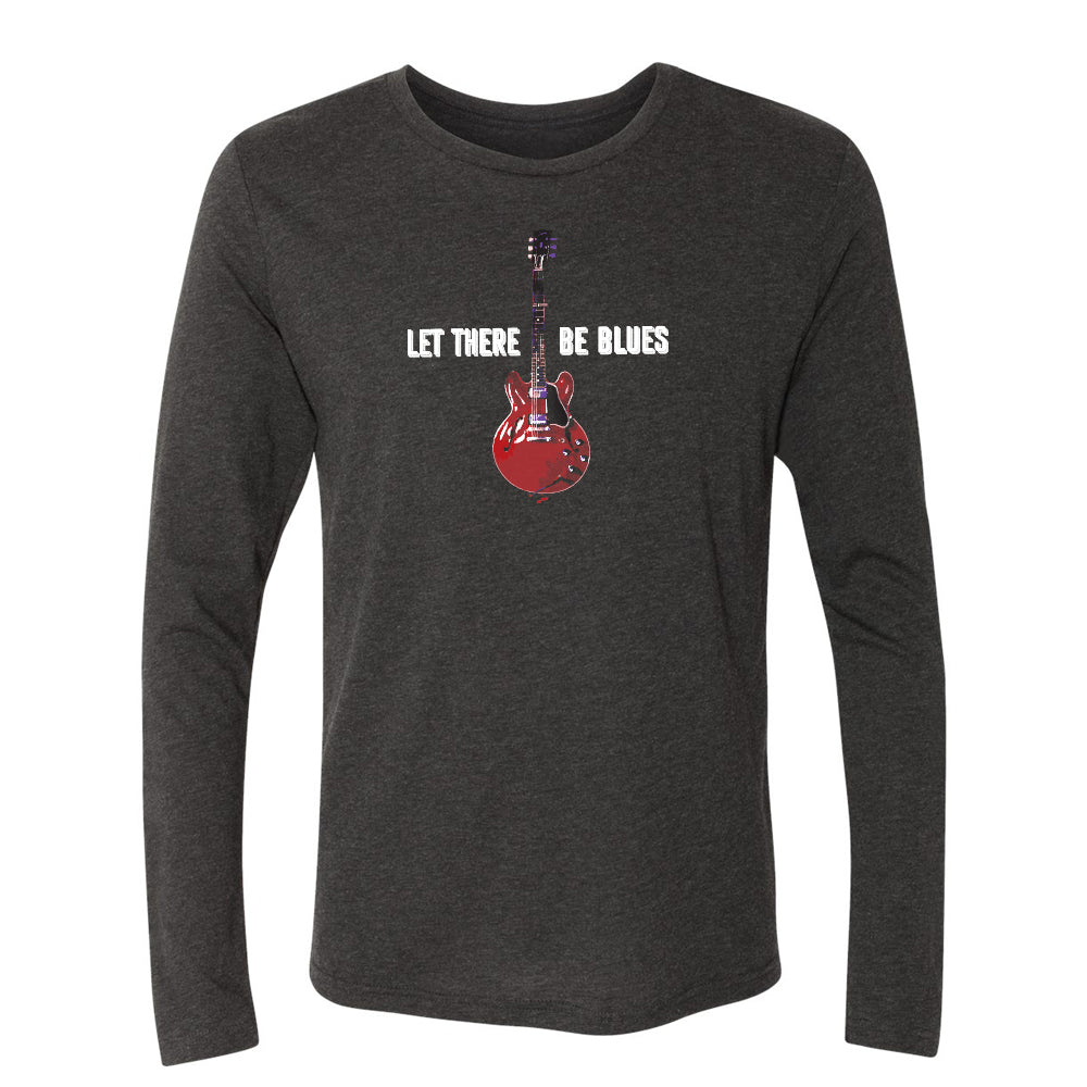 Let There Be Blues Logo Tri-Blend Long Sleeve (Men)