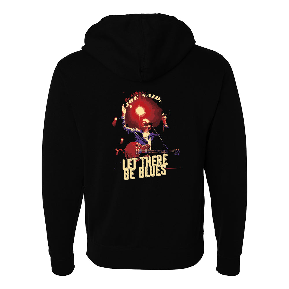 Let There Be Blues Zip-Up Hoodie (Unisex)
