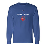 Let There Be Blues Logo Champion Long Sleeve T-Shirt (Unisex)