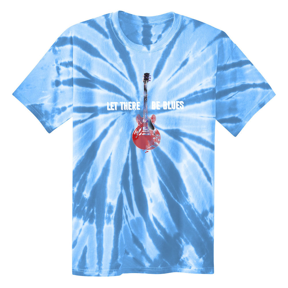 Let There Be Blues Logo Tie Dye T-Shirt (Unisex)