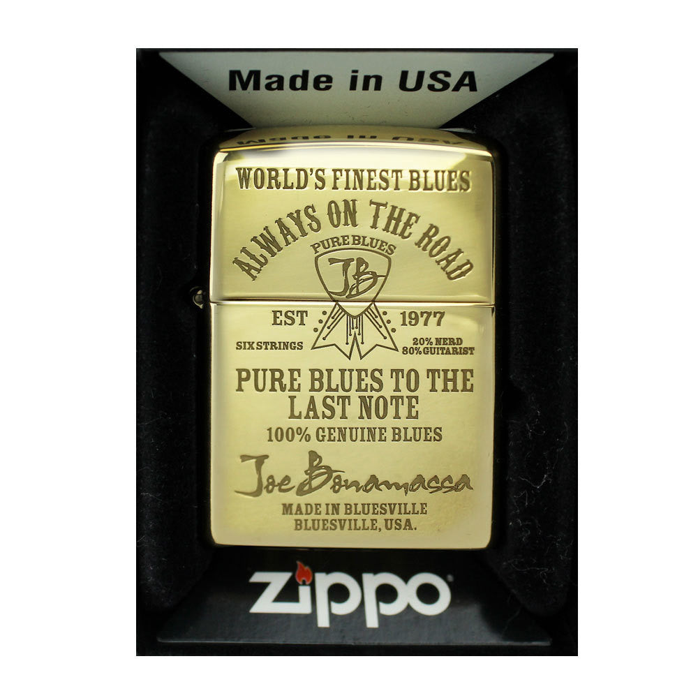 Bluesville Zippo Lighter - Brass