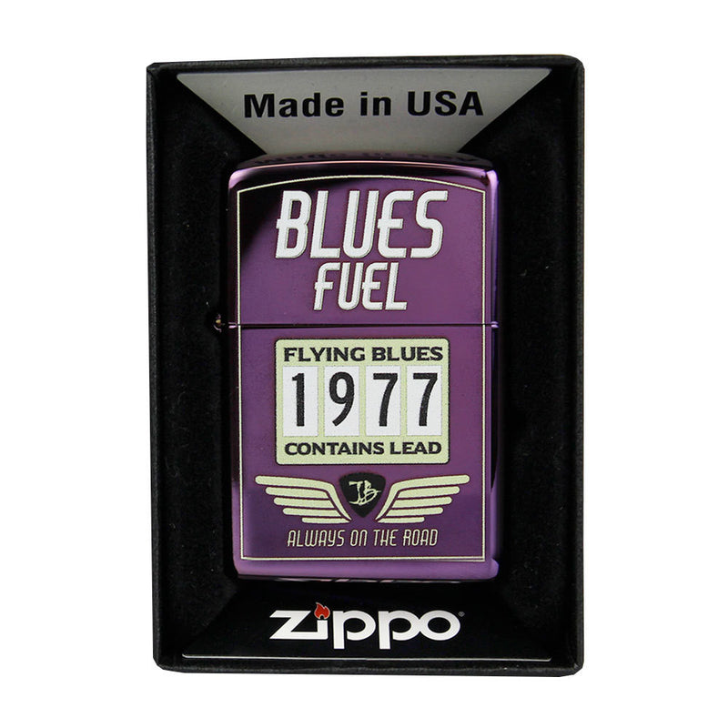 Hot Rod JB Zippo Lighter - Firemist Purple – Joe Bonamassa