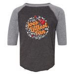 Joe's Littlest Fan Baseball 3/4 Sleeve T-Shirt (Toddler)