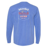 Bonamassa's Lounge Comfort Colors Long Sleeve Pocket T-Shirt (Unisex)