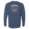 Bonamassa's Lounge Comfort Colors Long Sleeve Pocket T-Shirt (Unisex)