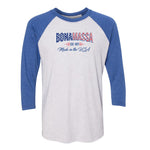 Bonamassa Made in the USA 3/4 Sleeve T-Shirt (Unisex)