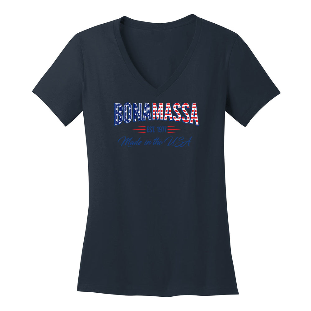 Bonamassa Made in the USA V-Neck (Women)