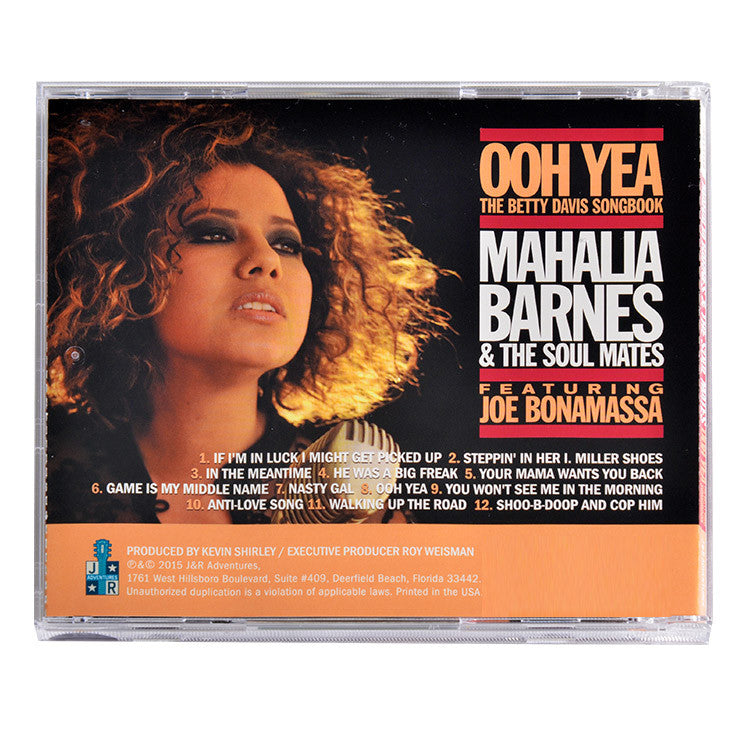 Mahalia Barnes & The Soul Mates Featuring Joe Bonamassa (Released: 201 –  Joe Bonamassa Official Store