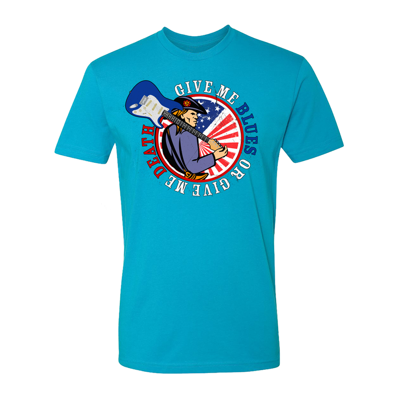 Give Me Blues or Give Me Death Strat T-Shirt (Unisex)