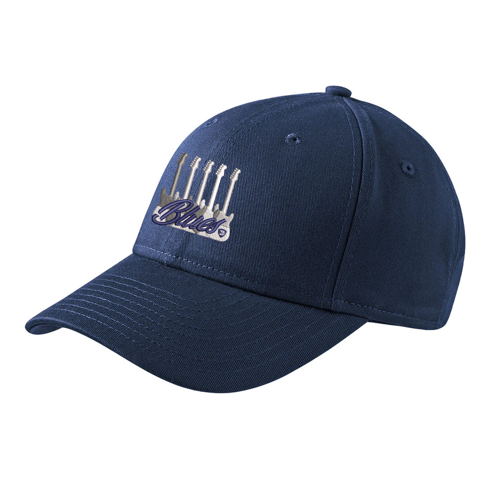 New era hot sale blues hat