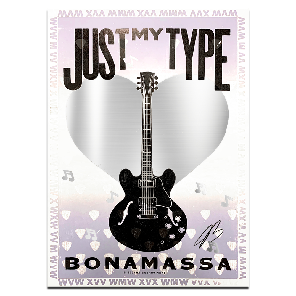 Just My Type (2021) Hatch Print - Hand-Signed