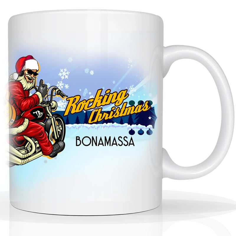 Rockin' Santa Bona Chopper Mug