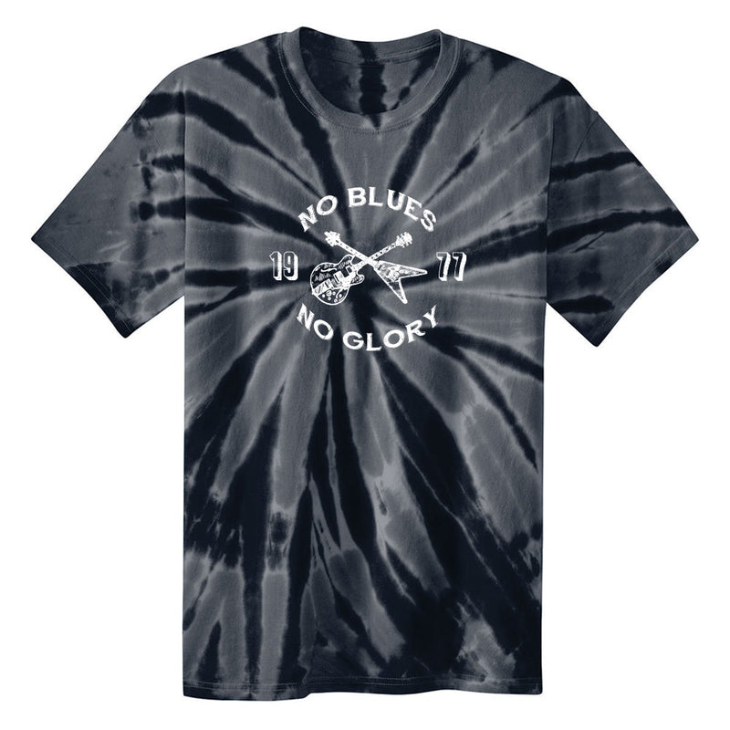 No Blues, No Glory Tie Dye T-Shirt (Unisex)