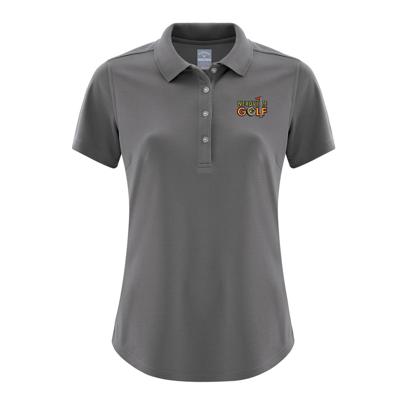 Nerdville Golf Logo Callaway Core Performance Polo (Women)