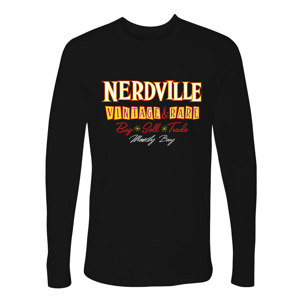 Nerdville Vintage & Rare Long Sleeve (Men)
