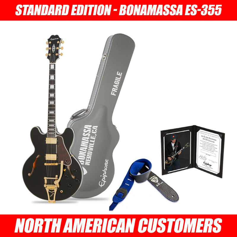2018 Ltd Ed Joe Bonamassa ES-355 Standard Outfit Custom Epiphone w/Case (US)