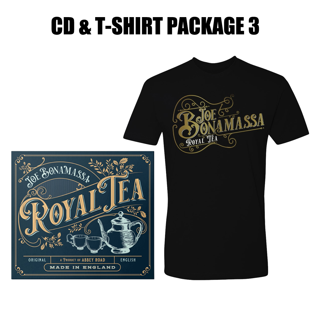 Royal Tea CD & T-Shirt Package #3 (Unisex)