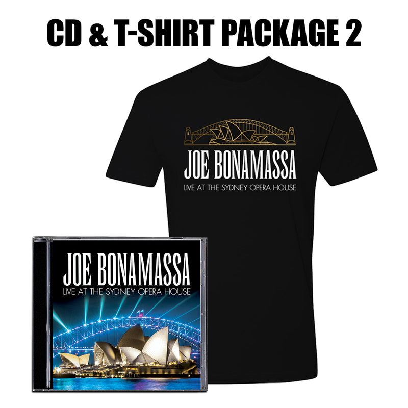 Live at the Sydney Opera House CD & T-Shirt Package Two