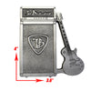 Guitar & Amp Paperweight - Antique Silver