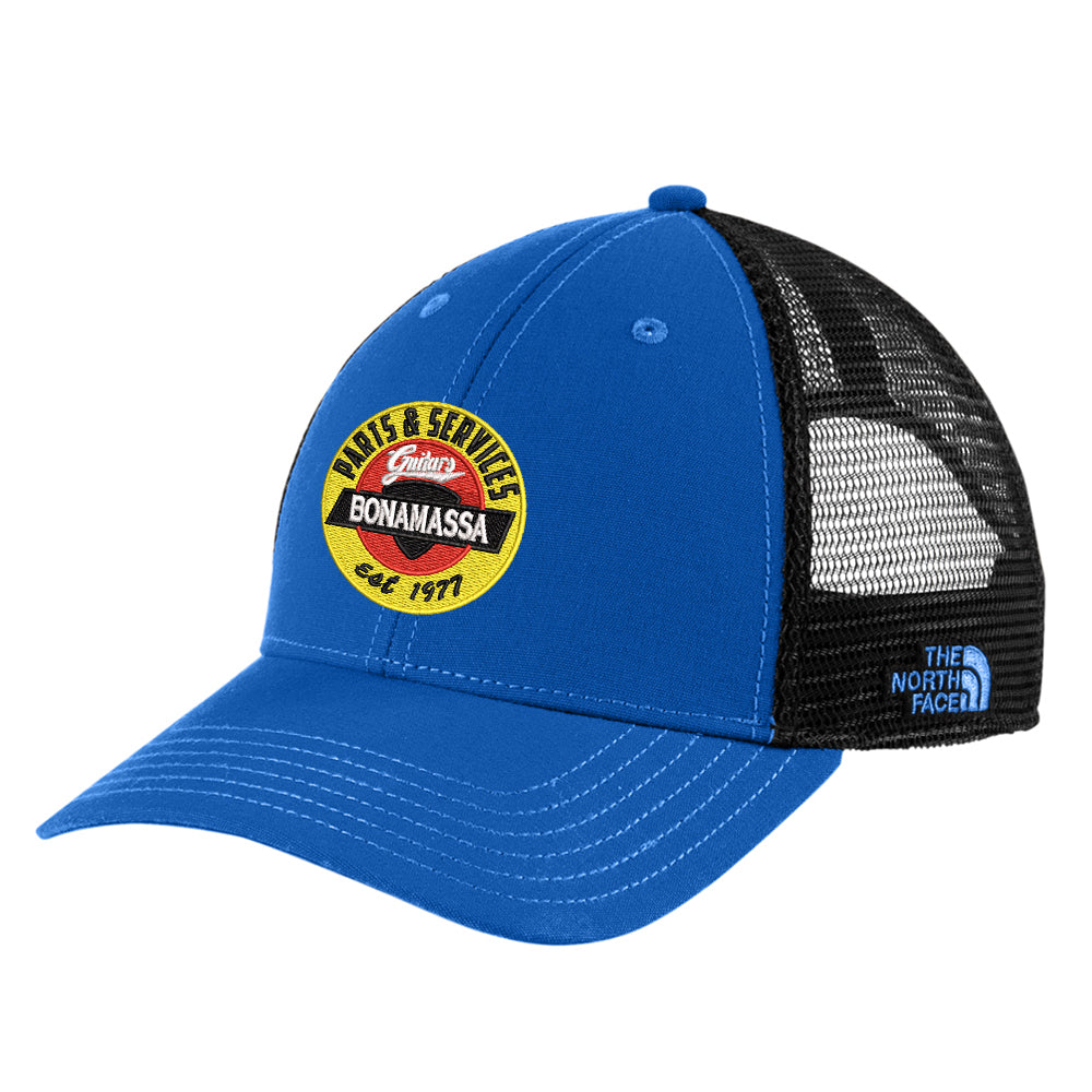 Bonamassa Guitar Parts Service The North Face Ultimate Trucker Hat Blue Black