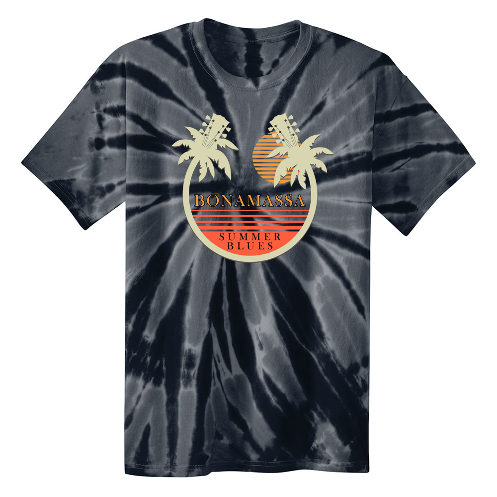 Bonamassa Summer Palms Tie Dye T-Shirt (Unisex)