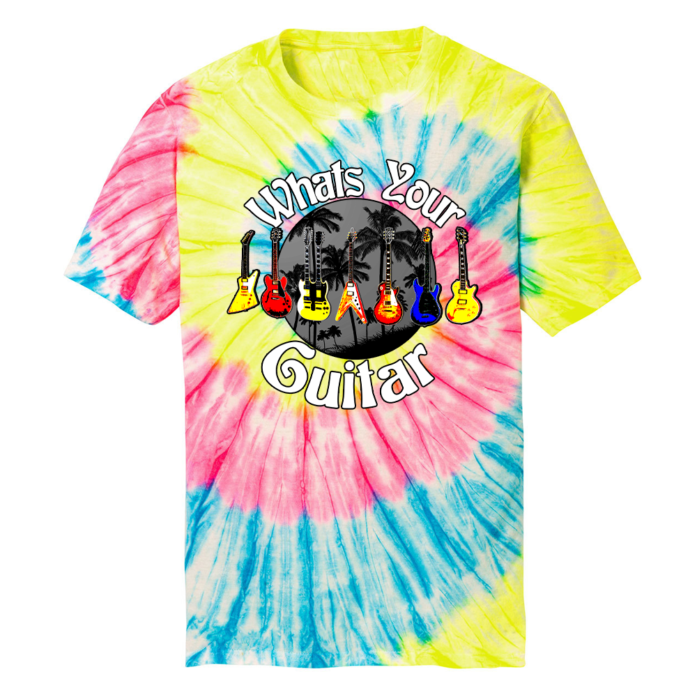 What's Your Guitar Tie Dye T-Shirt (Unisex)