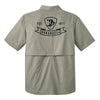 Bonamassa Pick Emblem Eddie Bauer Short Sleeve Fishing Shirt (Men)