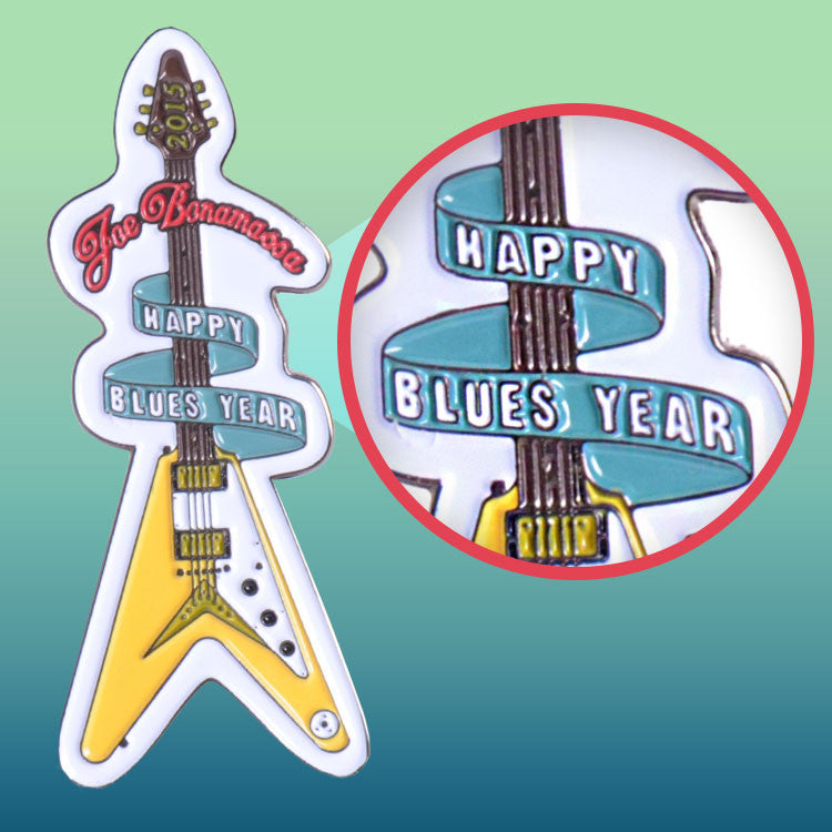 2015 "Happy Blues Year" Pin - Limited Edition (500 pieces)